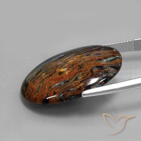 Pietersite Multicolorido Natural 23.54ct, oval, Opaco