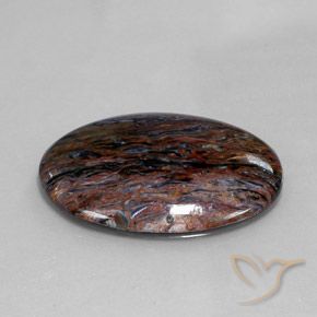 Pietersite Multicolorido Natural 18.72ct, oval, Opaco