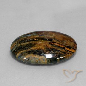 Pietersite Multicolorido Natural 23.92ct, oval, Opaco