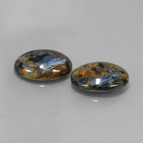 Pedras preciosas de Pietersite Multicolorido natural de  ct, Corte Oval, Opaco