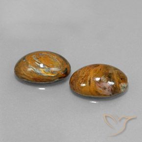 Pedras preciosas de Pietersite Multicolorido natural de 9.38 ct, oval, Opaco