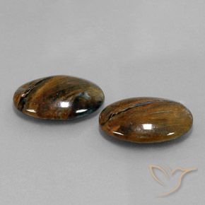 Pedras preciosas de Pietersite Multicolorido natural de 12.69 ct, oval, Opaco