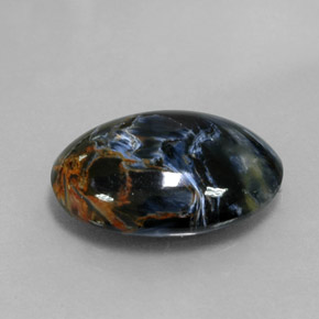 Pietersite Multicolorido Natural 8.86ct, Corte Oval, Opaco