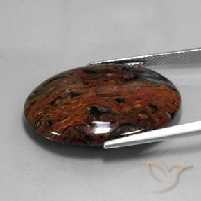 Pietersite Multicolorido Natural 22.30ct, oval, Opaco