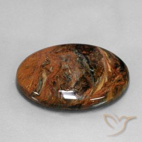 Pietersite Multicolorido Natural 25.96ct, oval, Opaco