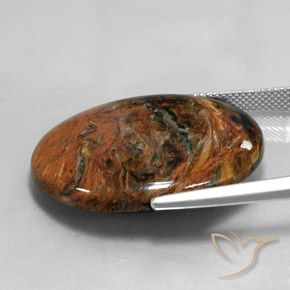 Pietersite Multicolorido Natural 25.96ct, oval, Opaco