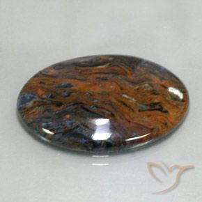Pietersite Multicolorido Natural 19.09ct, oval, Opaco