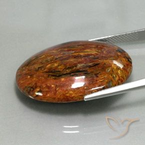 Pietersite Multicolorido Natural 28.89ct, oval, Opaco
