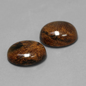 Pedras preciosas de Pietersite Multicolorido natural de  ct, Corte Oval, Opaco