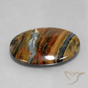Pietersite Multicolorido Natural 19.85ct, oval, Opaco