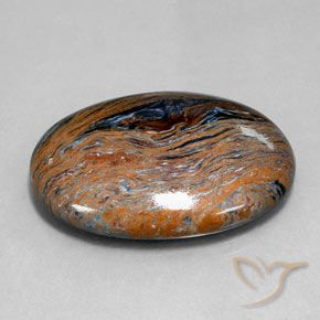 Pietersite Multicolorido Natural 27.58ct, oval, Opaco