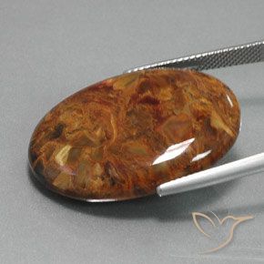 Pietersite Multicolorido Natural 27.33ct, oval, Opaco