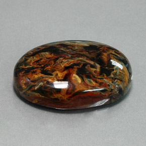 Pietersite Multicolorido Natural 41.88ct, oval, Opaco