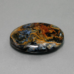 Pietersite Multicolorido Natural 26.23ct, Corte Oval, Opaco