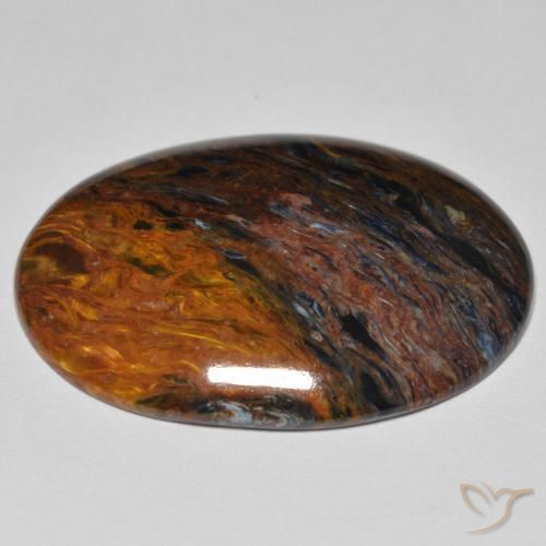 Pietersite Multicolorido Natural 21.73ct, oval, Opaco