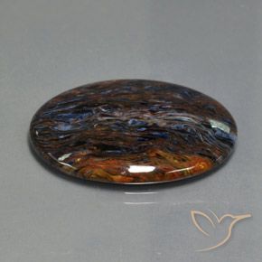 Pietersite Multicolorido Natural 18.58ct, oval, Opaco