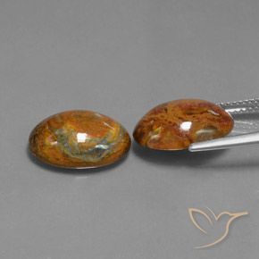 Pedras preciosas de Pietersite Multicolorido natural de 9.11 ct, oval, Opaco