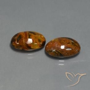 Pedras preciosas de Pietersite Multicolorido natural de 8.91 ct, oval, Opaco