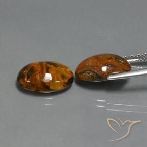 Pedras preciosas de Pietersite Multicolorido natural de 8.91 ct, oval, Opaco