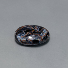 Pietersite Multicolorido Natural 7.11ct, Corte Oval, Opaco