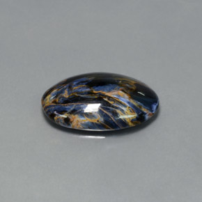 Pietersite Multicolorido Natural 6.54ct, Corte Oval, Opaco