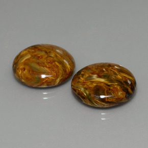 Pedras preciosas de Pietersite Multicolorido natural de  ct, Corte Redondo, Opaco