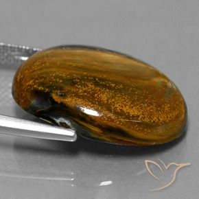 Pietersite Multicolorido Natural 13.27ct, oval, Opaco