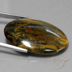 Pietersite Multicolorido Natural 23.40ct, oval, Opaco