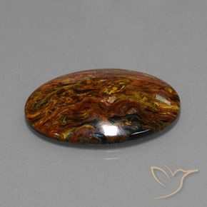 Pietersite Multicolorido Natural 22.19ct, oval, Opaco