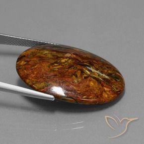 Pietersite Multicolorido Natural 22.19ct, oval, Opaco
