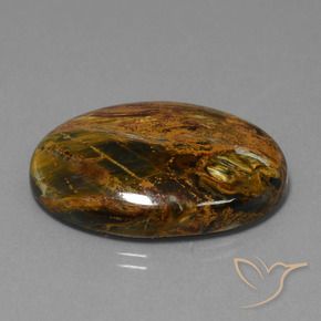 Pietersite Multicolorido Natural 34.18ct, oval, Opaco