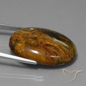 Pietersite Multicolorido Natural 34.18ct, oval, Opaco