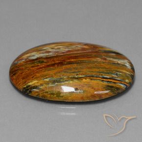 Pietersite Multicolorido Natural 24.96ct, oval, Opaco