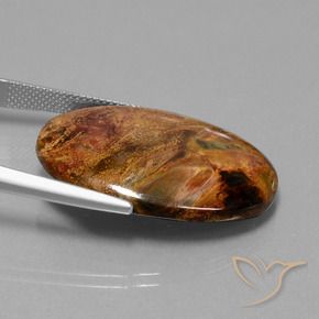 Pietersite Multicolorido Natural 22.93ct, oval, Opaco