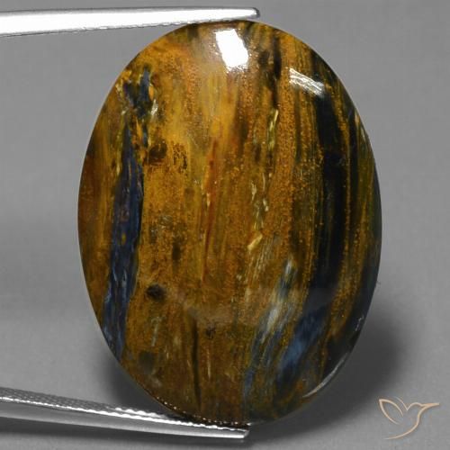 23.07ct Natural Multicolorido Pietersite, oval, Opaco