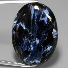 Pietersite Multicolorido Natural 30.07ct, Corte Oval, Opaco
