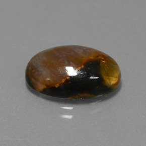 Pietersite Multicolorido Natural 7.21ct, Corte Oval, Opaco