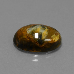 Pietersite Multicolorido Natural 7.40ct, Corte Oval, Opaco