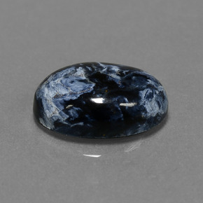 Pietersita multicolorido natural 4,85ct, corte oval, opaco
