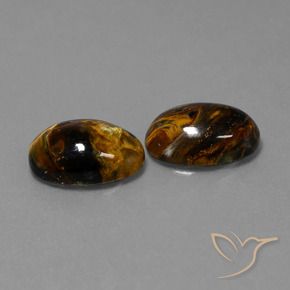Pedras preciosas de Pietersite Multicolorido natural de 9.80 ct, oval, Opaco