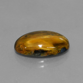 Pietersite Multicolorido Natural 3.89ct, Corte Oval, Opaco