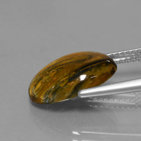 Pietersite Multicolorido Natural 3.89ct, Corte Oval, Opaco