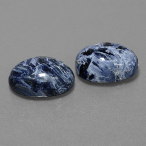 Pedras preciosas de pietersita multicolorido natural de 10,91 ct, corte oval, opaco