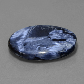 Pietersita multicolorido natural 19,23ct, corte oval, opaco