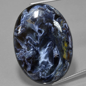 Pietersite Multicolorido Natural 35.79ct, Corte Oval, Opaco
