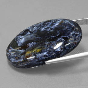 Pietersite Multicolorido Natural 35.79ct, Corte Oval, Opaco