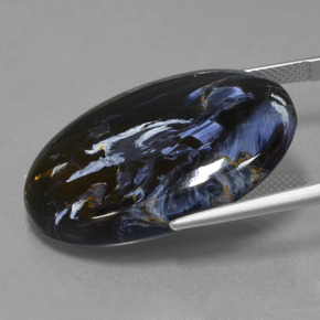 Pietersite Multicolorido Natural 31.19ct, Corte Oval, Opaco