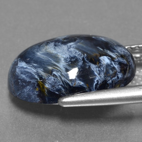 Pietersite Multicolorido Natural 5.53ct, Corte Oval, Opaco