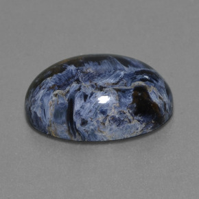 Pietersita multicolorido natural 10,63ct, corte oval, opaco