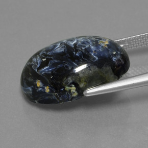 Pietersite Multicolorido Natural 10.83ct, Corte Oval, Opaco